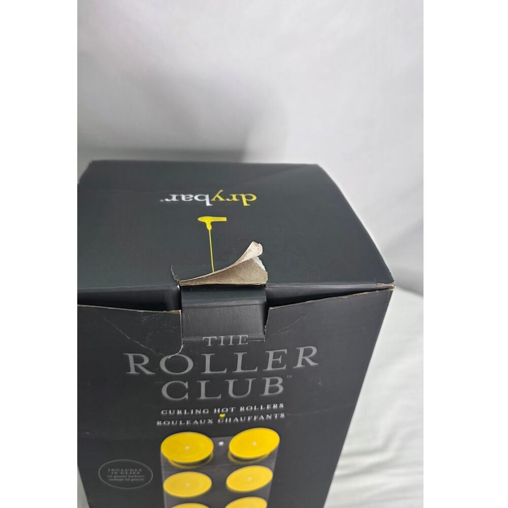Drybar The Roller Club Hot Rollers 10 Ceramic Rollers 2 Sizes Clips Open Box - Picture 13 of 15